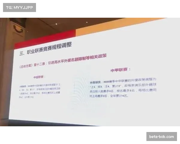 中超外援政策调整对联赛竞争格局的深远影响分析